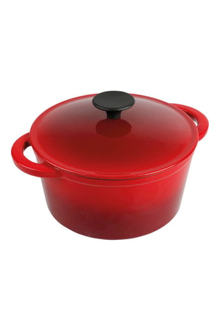 Cocotte en fonte d'acier émaillée Grand Chef - 21 cm - 2,5 l