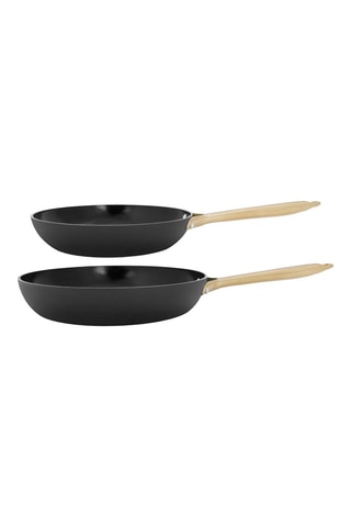 2 poêles avec revêtement en céramique - 24/28 cm