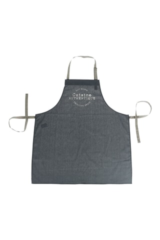 Tablier Confiture Authentique - Gris - Gris foncé