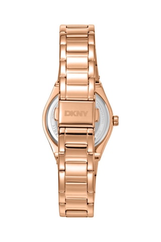 Montre à quartz en acier - Doré