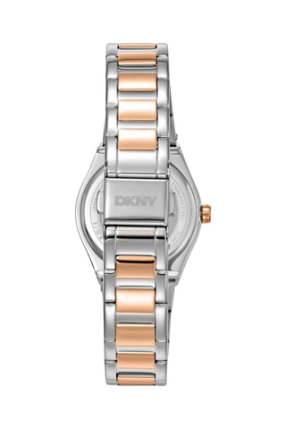 Montre à quartz en acier - Argenté et doré
