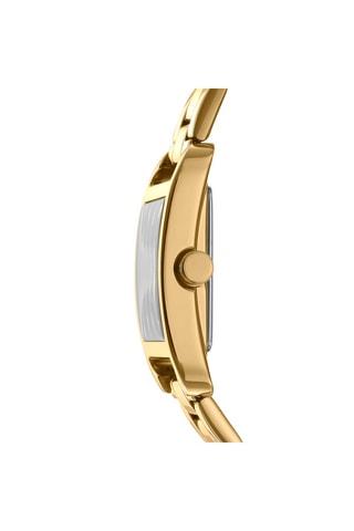Montre à quartz en acier - Doré et argenté