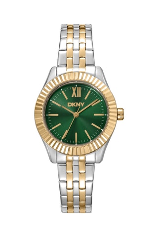 Montre à quartz en  acier - Argenté et doré