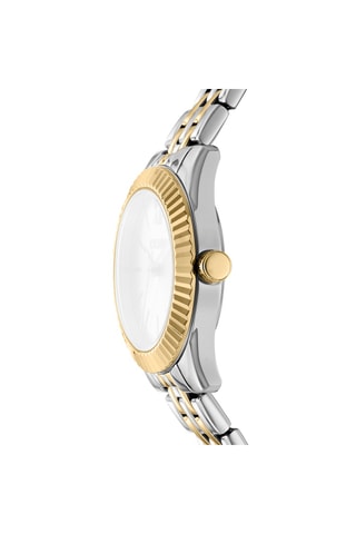 Montre à quartz en  acier - Argenté et doré