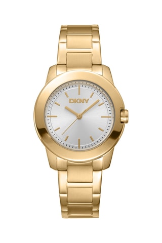 Montre à quartz acier - Doré et argenté