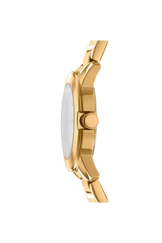 Montre à quartz acier - Doré et argenté