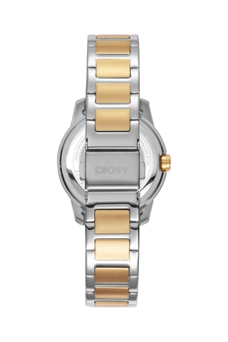 Montre à quartz en acier - Argenté et doré
