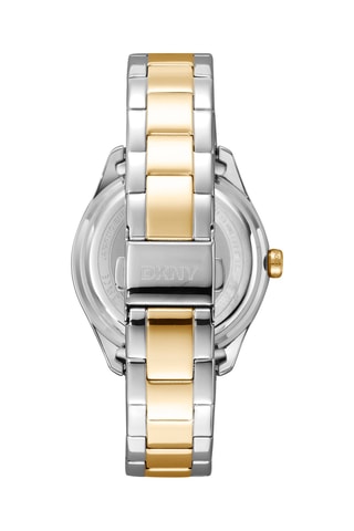 Montre à quartz en acier - Argenté et doré