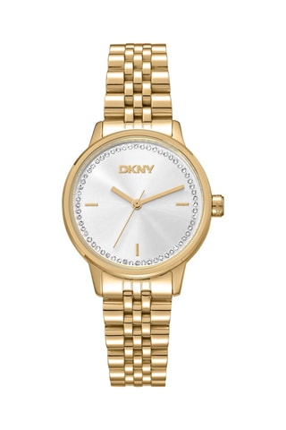 Montre à quartz en acier - Doré et argenté