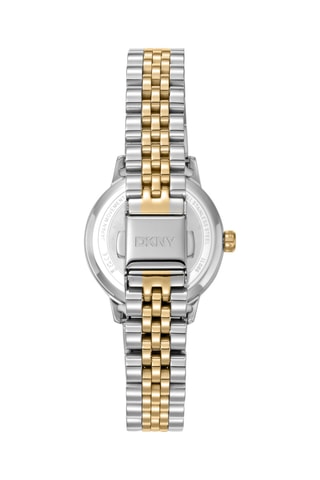 Montre à quartz en acier - Argenté et doré