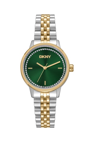 Montre à quartz en acier - Argenté et doré