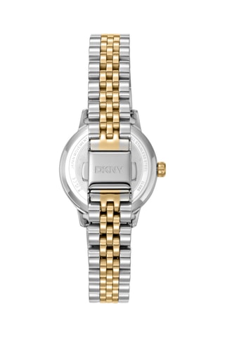 Montre à quartz en acier - Argenté et doré