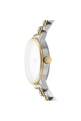 Montre à quartz en acier - Argenté et doré