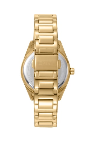 Montre à quartz en acier - Doré et argenté
