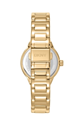 Montre à quartz en acier - Doré