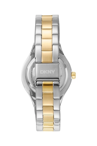 Montre à quartz en acier - Argenté et doré