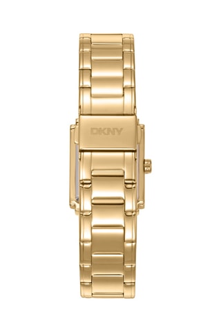 Montre à quartz en acier - Doré