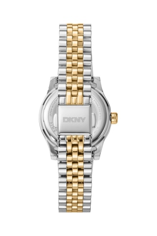 Montre à quartz en acier - Argenté et doré