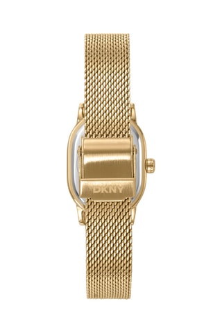 Montre à quartz en acier - Doré