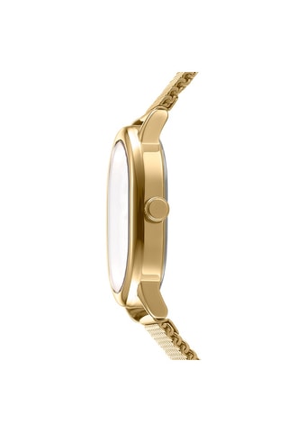 Montre à quartz en acier - Doré