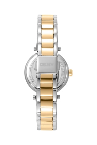 Montre à quartz en acier - Argenté et doré