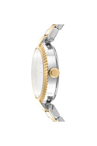 Montre à quartz en acier - Argenté et doré