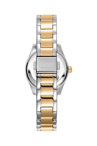 Montre à quartz en acier - Doré et argenté