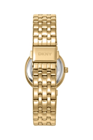 Montre à quartz en acier - Doré et blanc