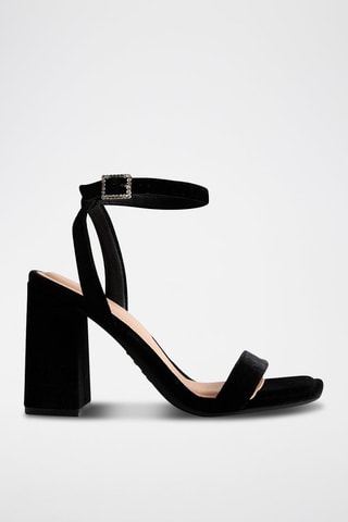 Sandali con tacco - Nero