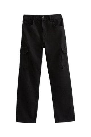 Jeans cargo - Nero