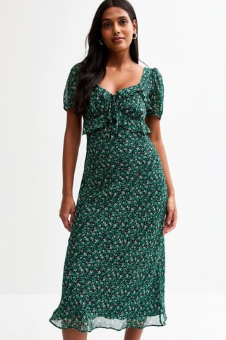 Vestido midi - Verde