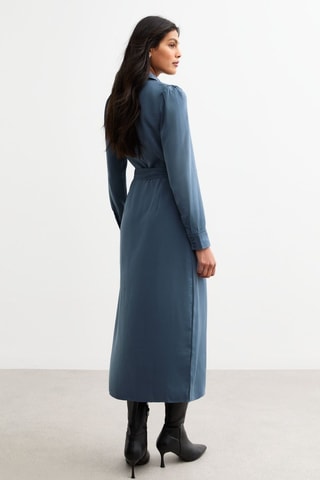 Abito a camicia - Blu scuro