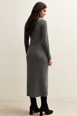 Abito midi - Grigio