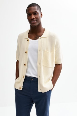 Camicia relaxed - Ecrù