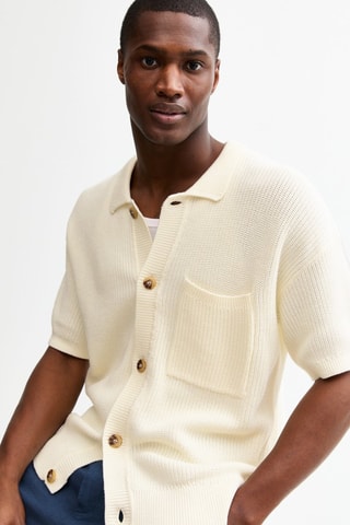 Camicia relaxed - Ecrù