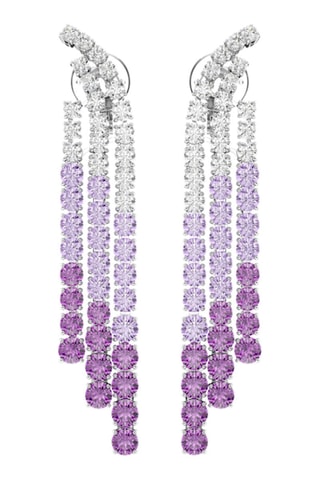 Pendientes Matrix - Violeta