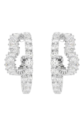 Pendientes Matrix - Blanco