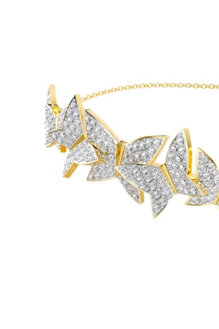 Pulsera bañada en oro amarillo Idyllia Lilia