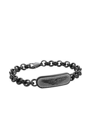 Pulsera chapada en ion negro Onset