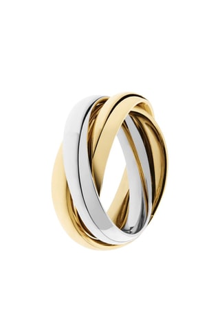 Anillo - Dorado y plateado