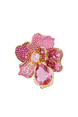 Anillo bañado en oro amarillo Idyllia
