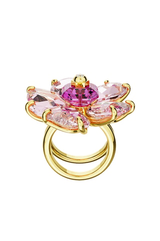Anillo bañado en oro amarillo Idyllia