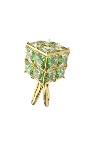 Anillo Curiosa - Chapado en oro amarillo