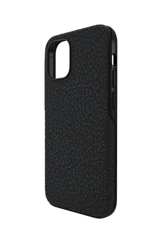 Carcasa iPhone 12 Mini con cristales Swarovski High - Negro