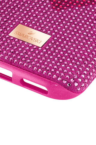 Carcasa iPhone X Max con cristales Swarovski - Rosa