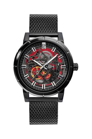Reloj automático de acero - Negro