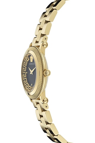 Reloj de cuarzo de acero - Dorado y negro