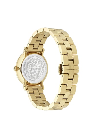 Reloj de cuarzo de acero - Dorado y negro