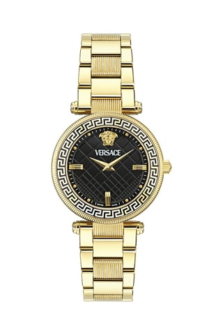 Reloj de cuarzo de acero - Dorado y negro