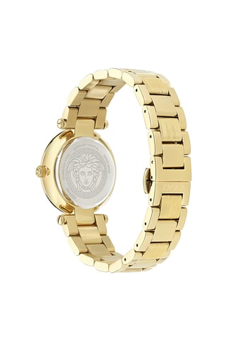 Reloj de cuarzo de acero - Dorado y negro